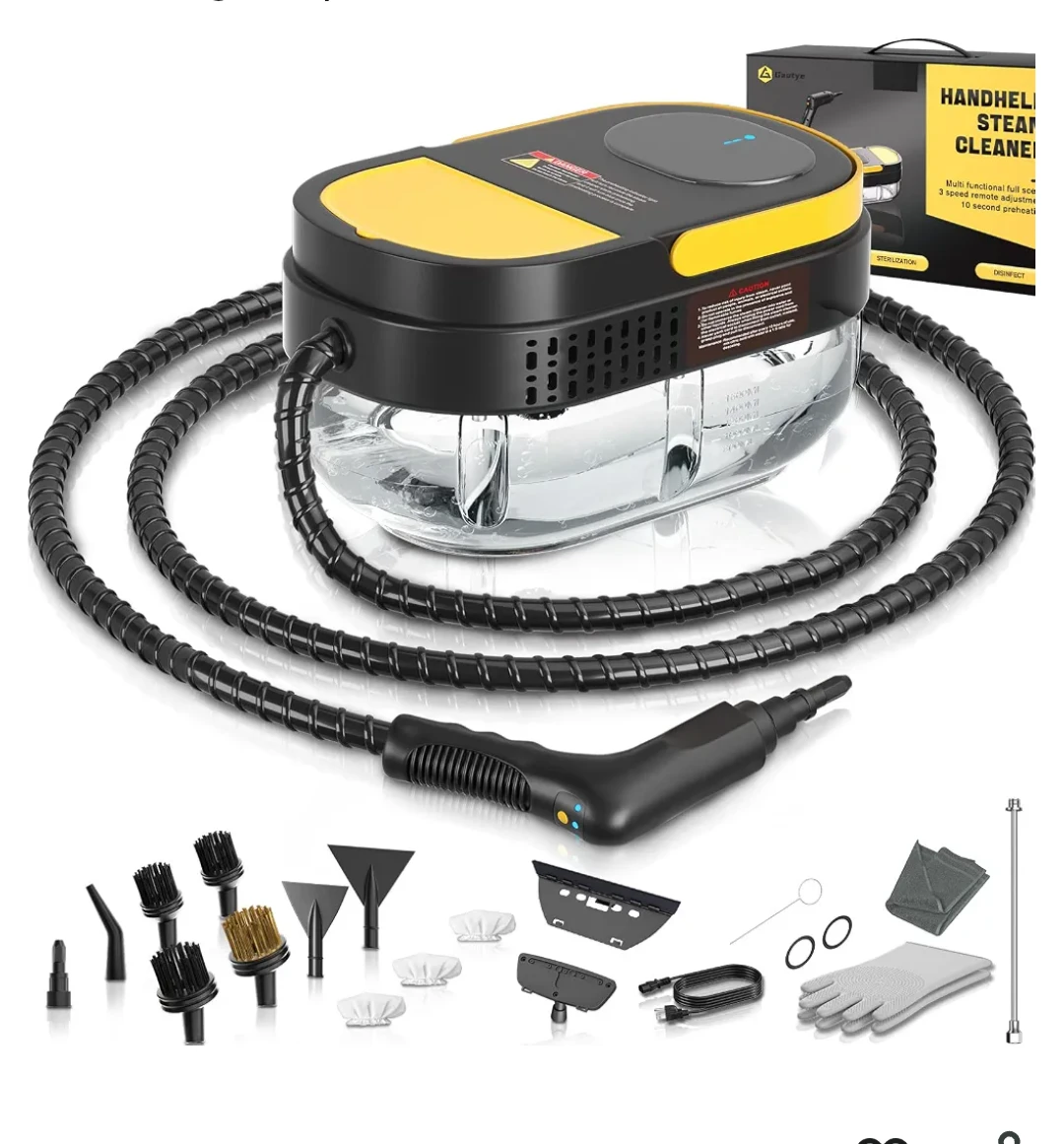 Gautye Handheld Steam Cleaner with Accessories