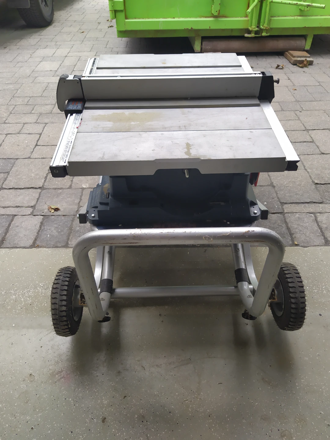 Bosch TS2000 Table Saw Stand with 4000 Table Saw - photo 4