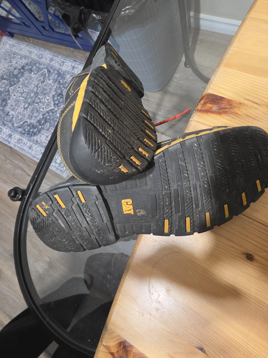 Caterpillar Work Shoes - SZ 8 STEEL TOES - photo 4