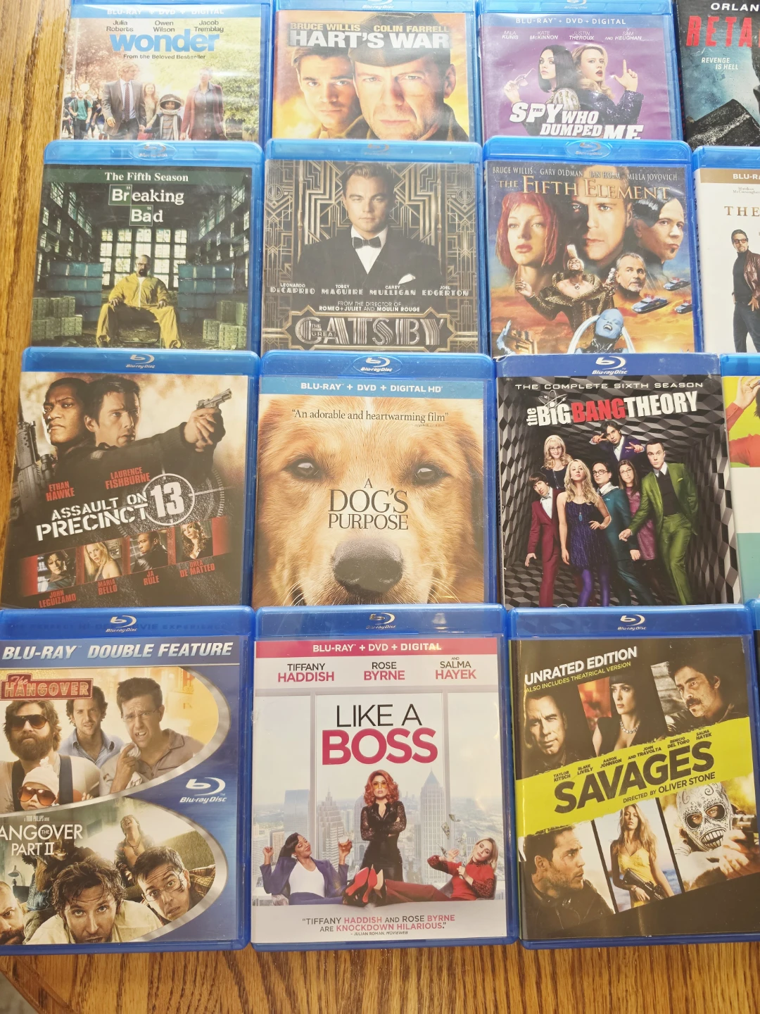 DVD BLU-RAY Bundle