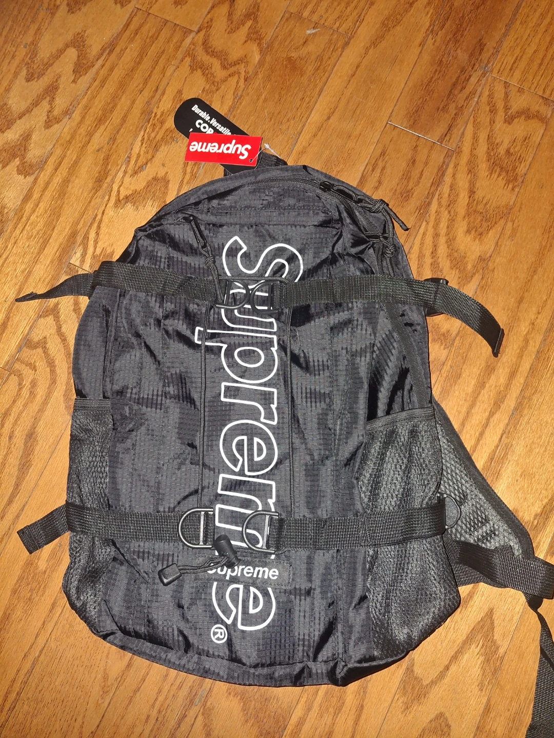 Supreme Black Backpack - photo 4