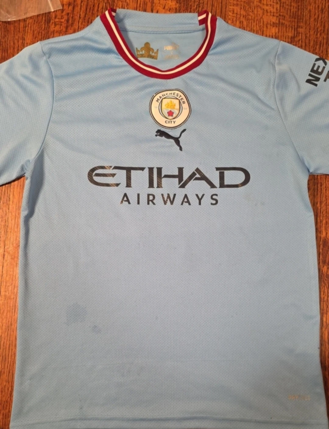 Haaland #9 Manchester City 2022-23 Treble Winning season Jersey - photo 2