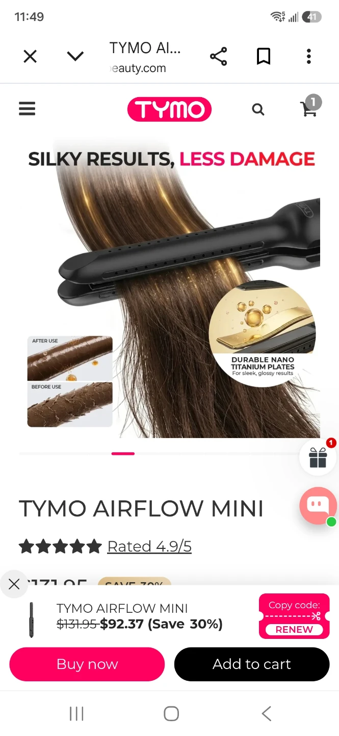 Tymo.. Hair Curler and Straightener - photo 5