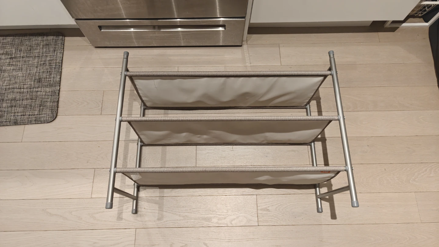 3-Tier Fabric Shoe Rack - photo 2