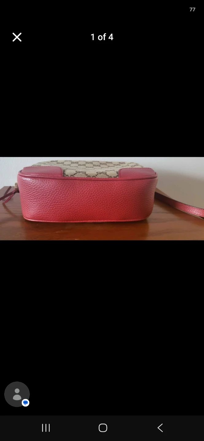 Gucci GG Supreme Red Crossbody Bag - photo 2