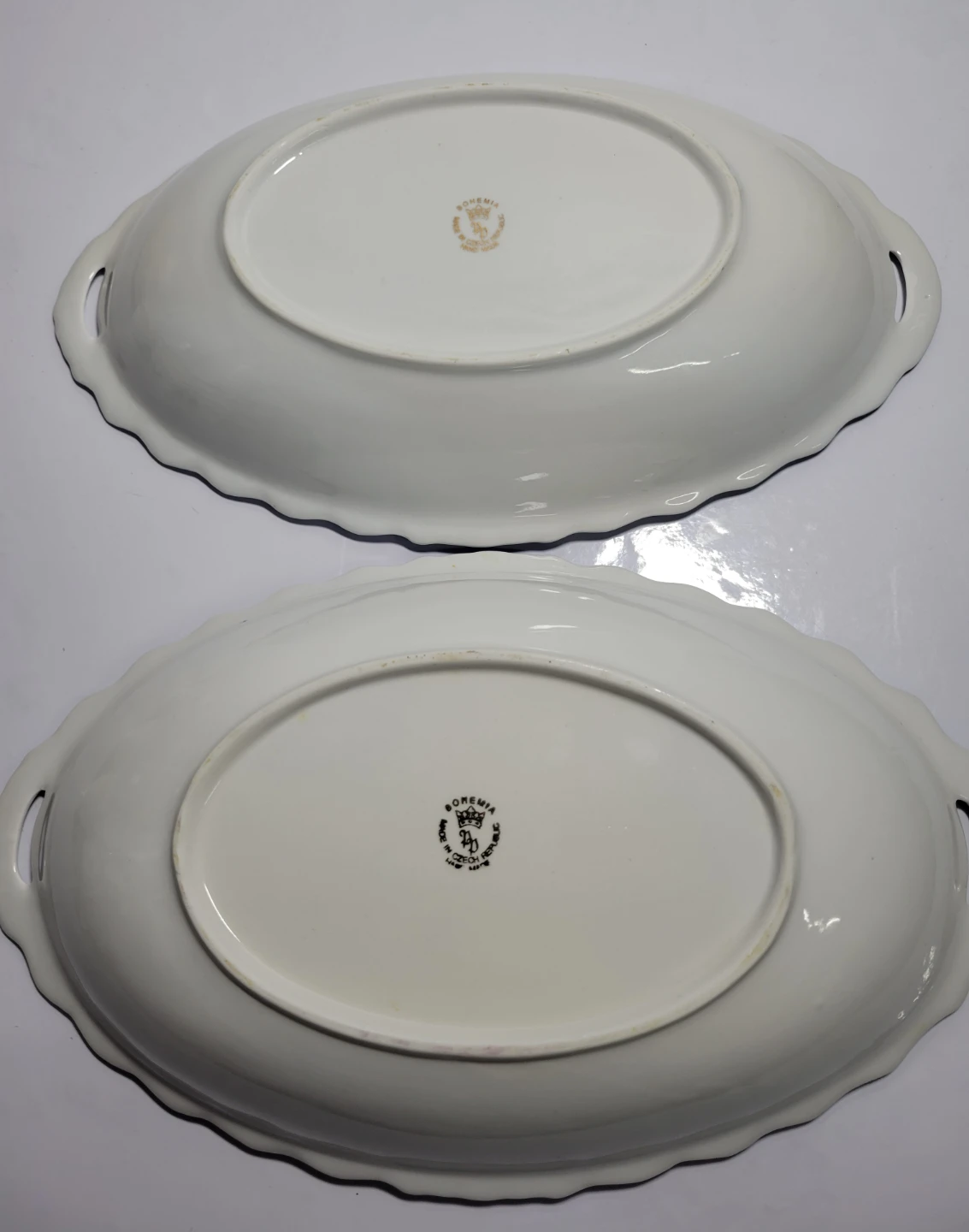 Set of 2 Bohemia Ceramic Serving Platters - photo 2