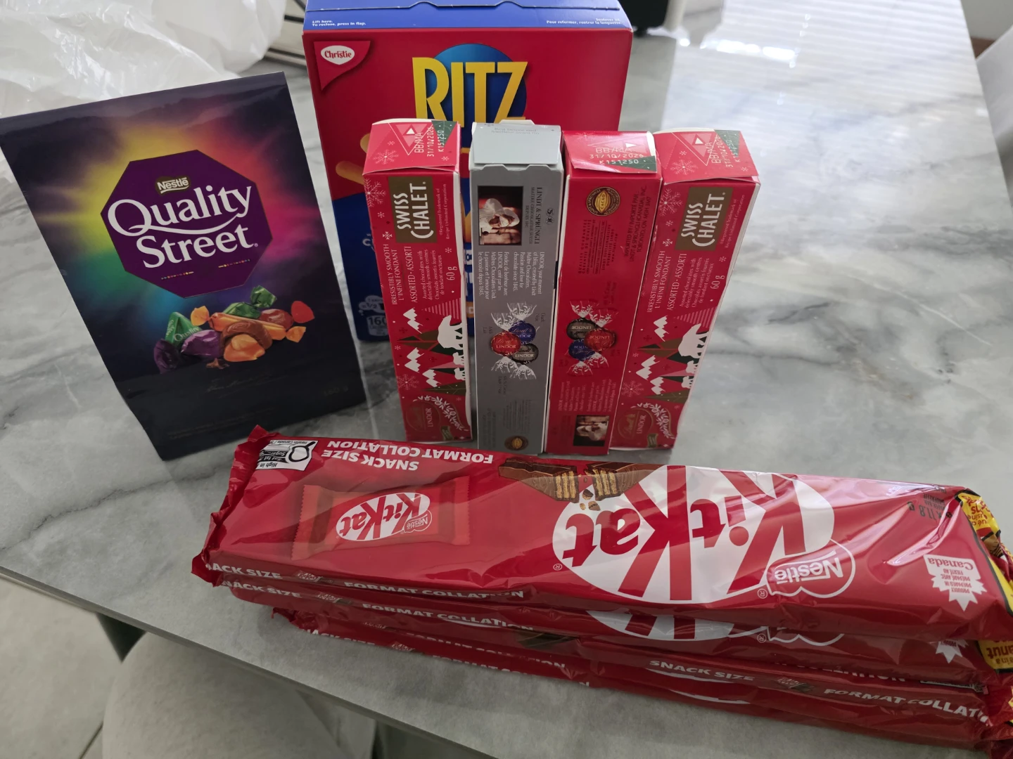 Assorted Snacks and Chocolates Bundle