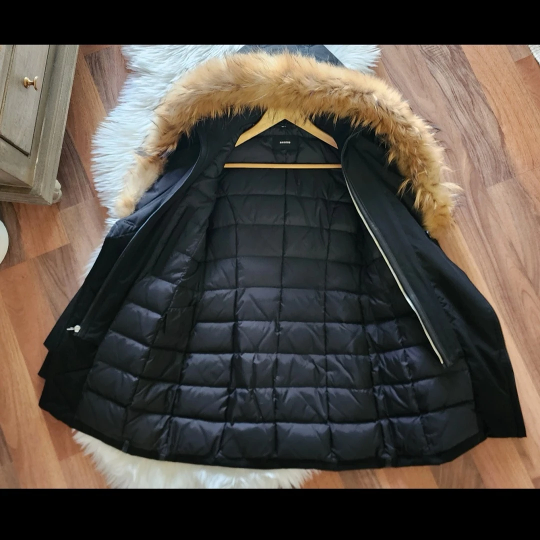 Authentic RUDSAK Women's XS Down Winter Coat | Real Fur Trim - photo 5