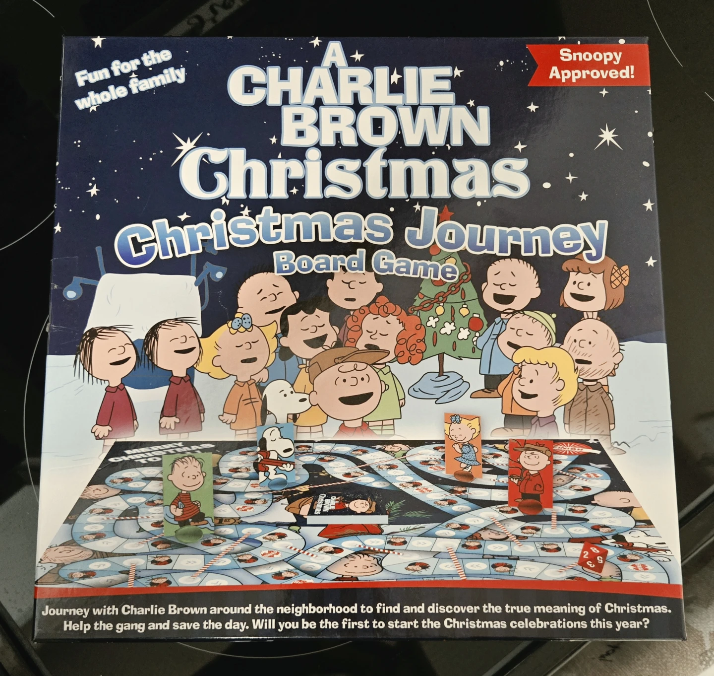 Aquarius A Charlie Brown Christmas Journey Board Game