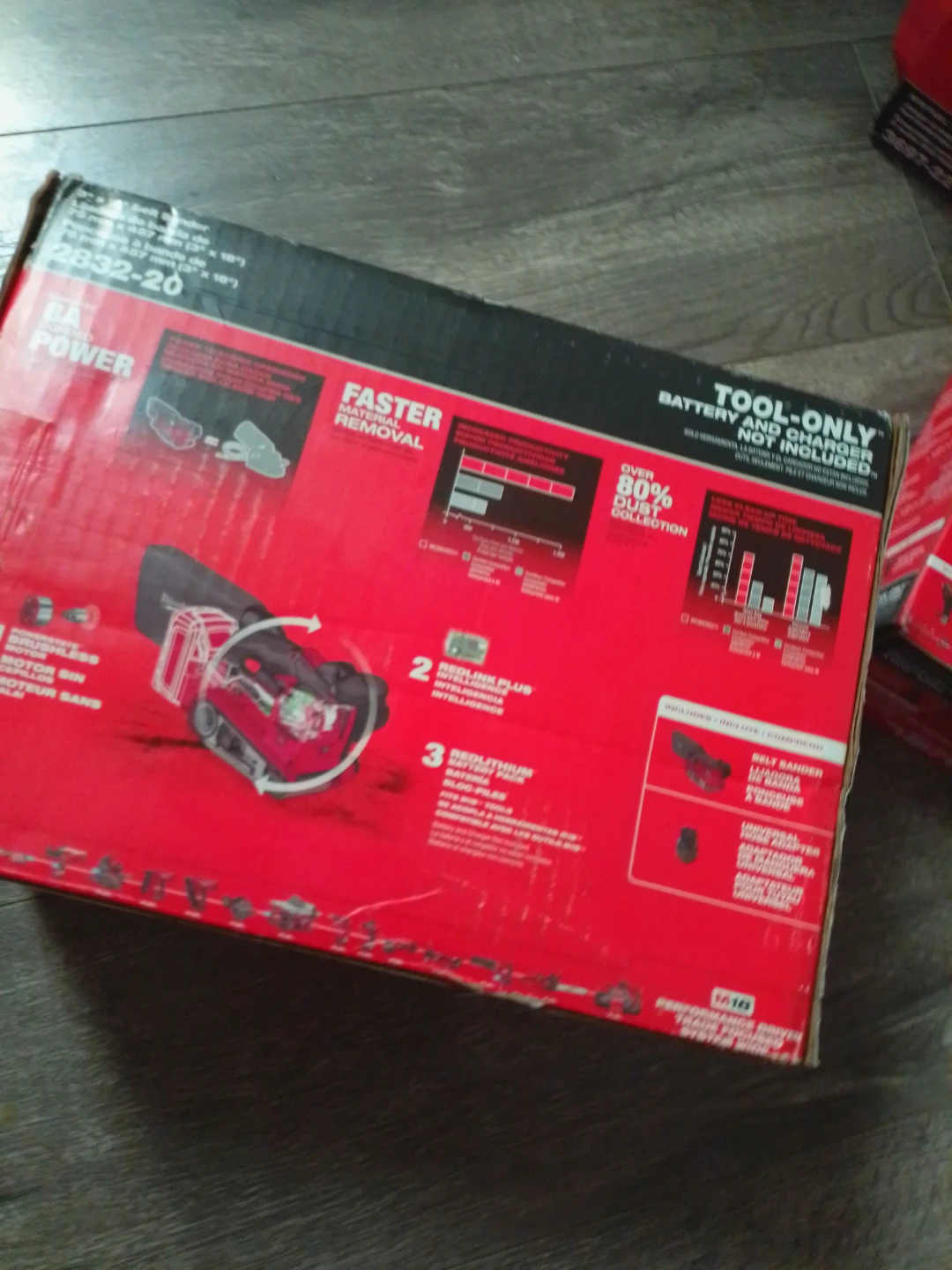 Milwaukee M18 FUEL Belt Sander 3 x 18 inch - photo 2