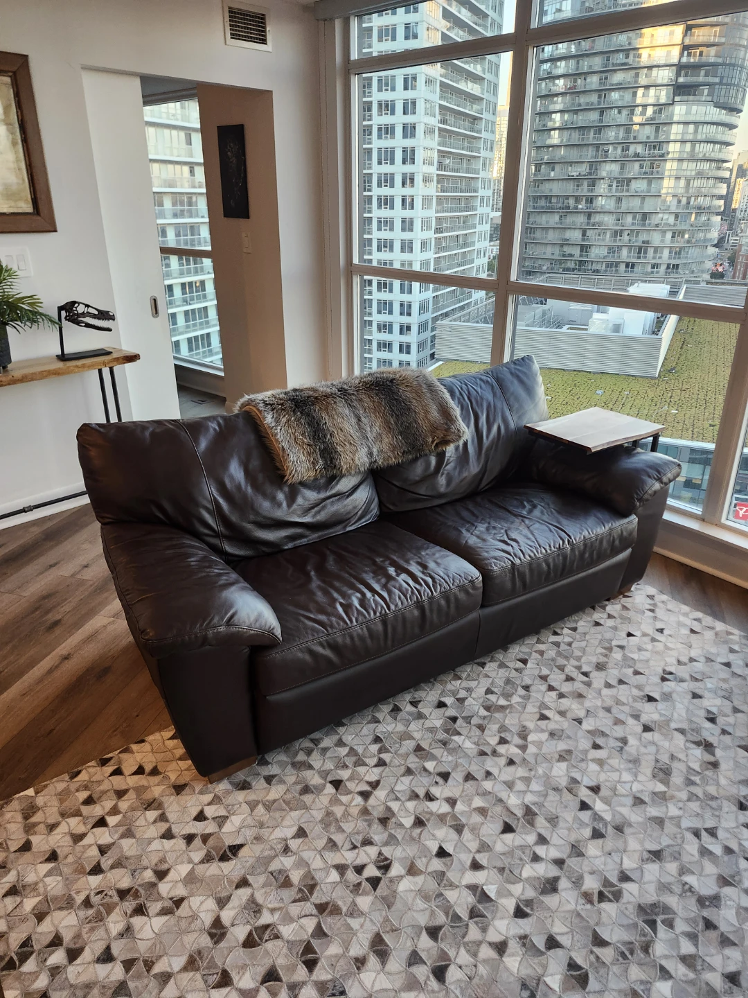 Leather Couch - photo 3