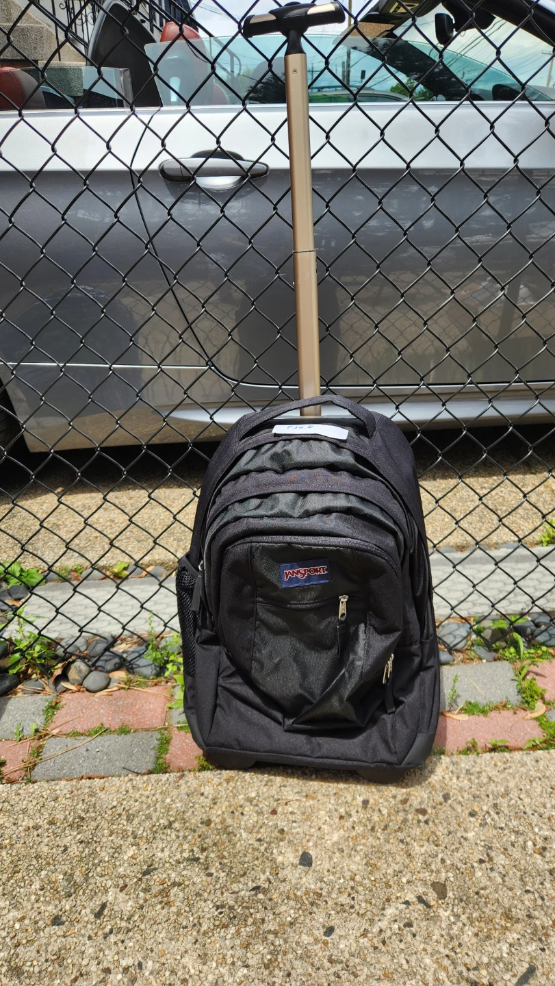JanSport Black Rolling Backpack