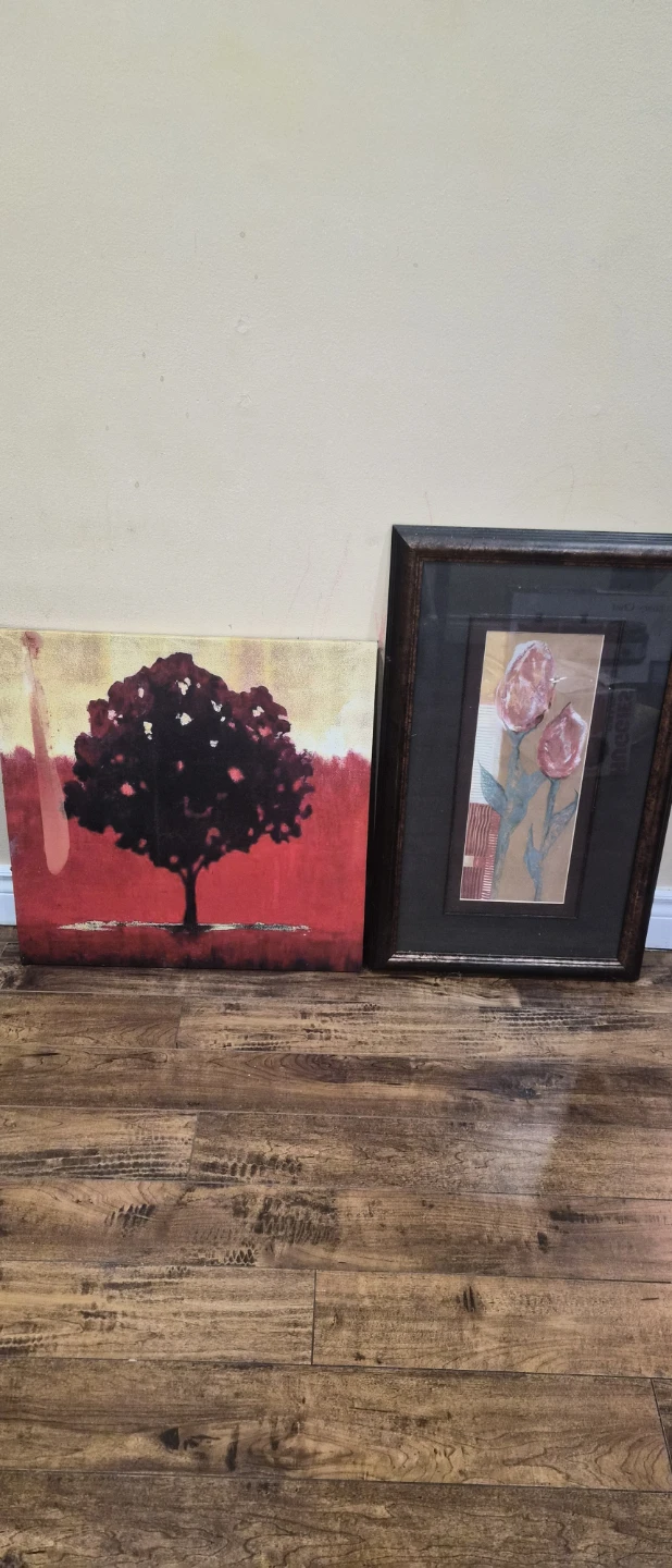 Two Decorative Wall Art Pieces