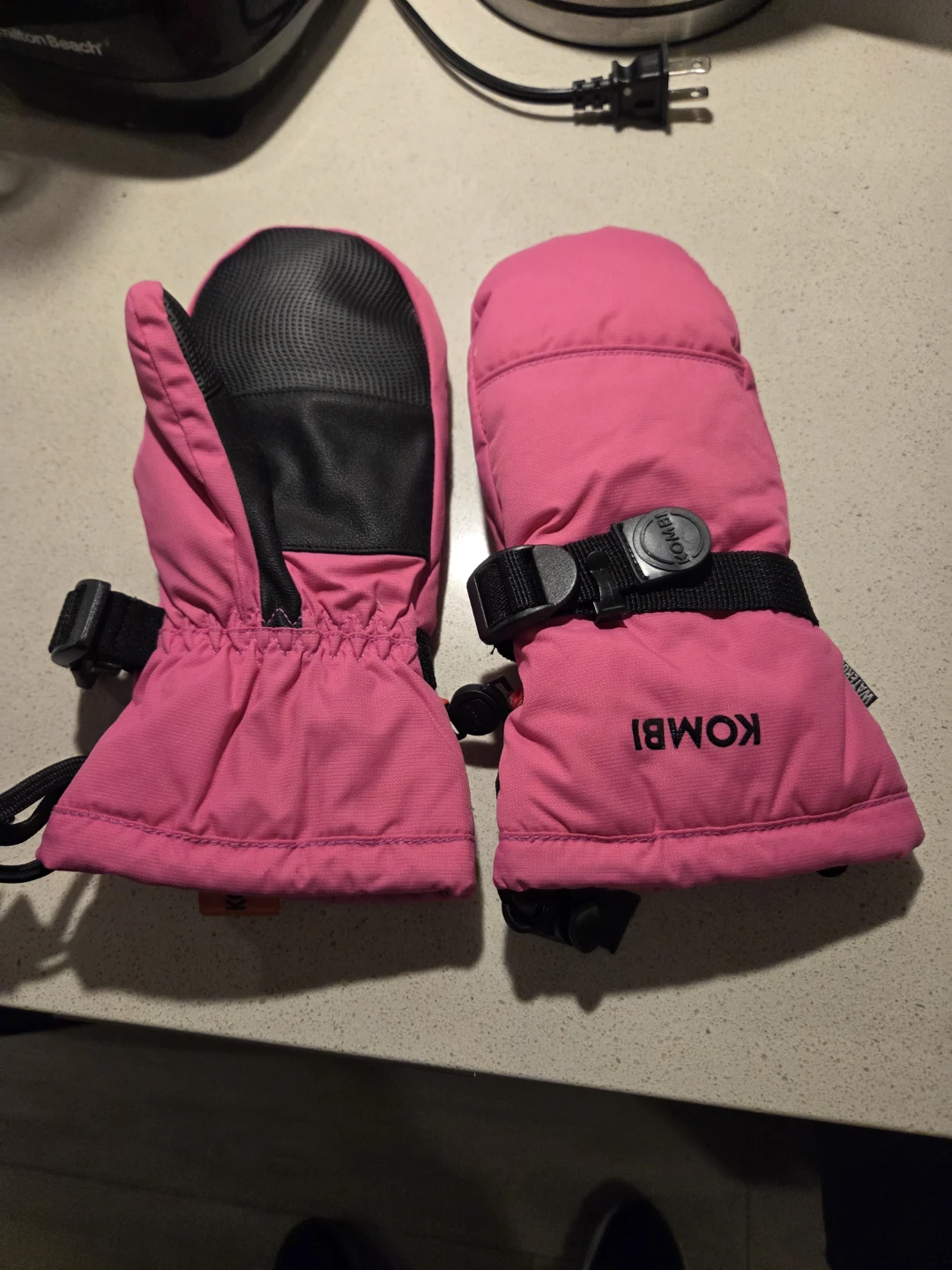 Kombi Pink Winter Mittens