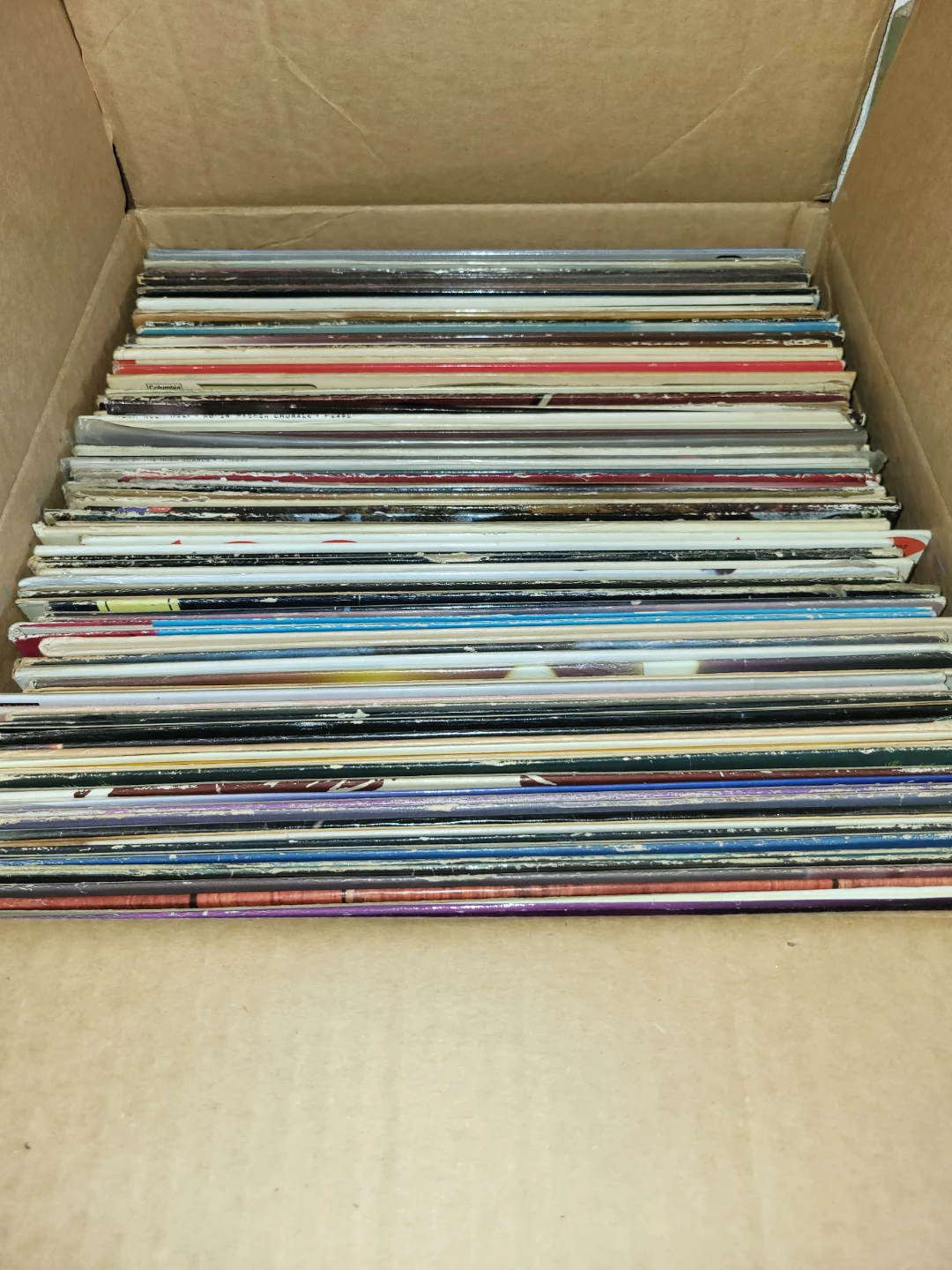 Large Collection of Vintage Vinyl Records