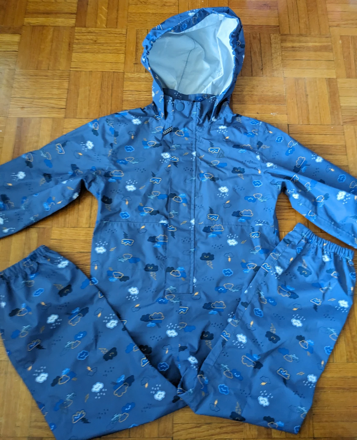 Ripzone Kids Rain Suit Size 5T