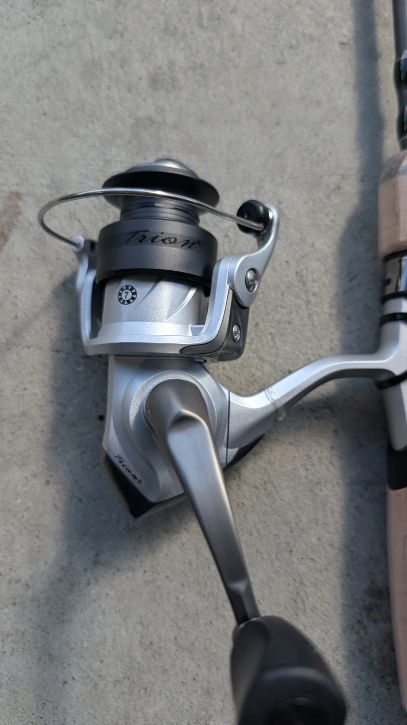 Pflueger Trion 25 fishing rod
