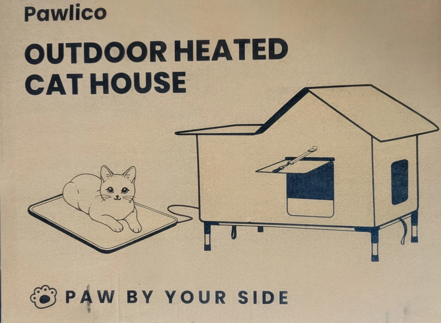 Pawlico Outdoor Heated Cat House - photo 5