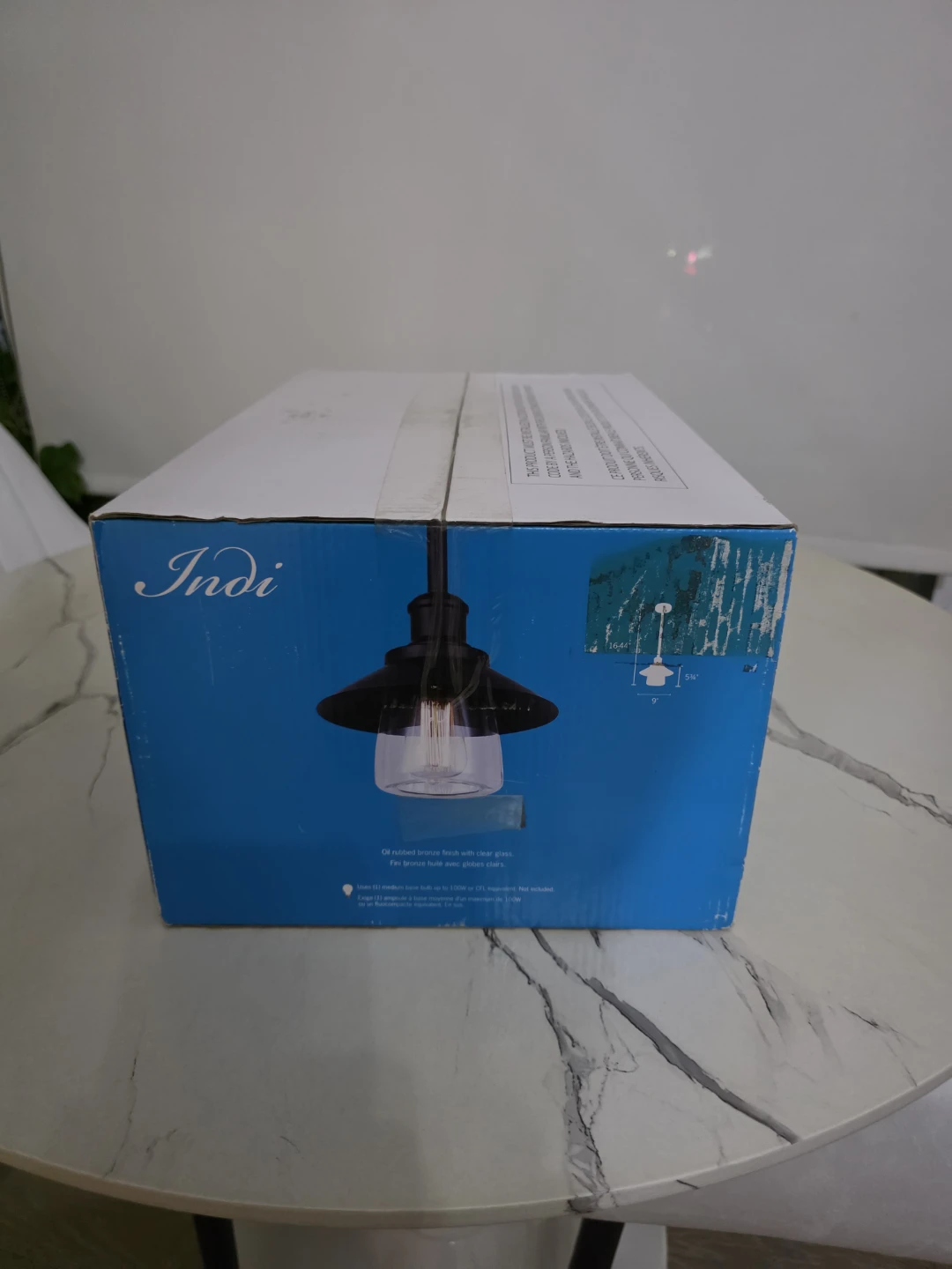 Indi Oil Rubbed Bronze Pendant Light - photo 5