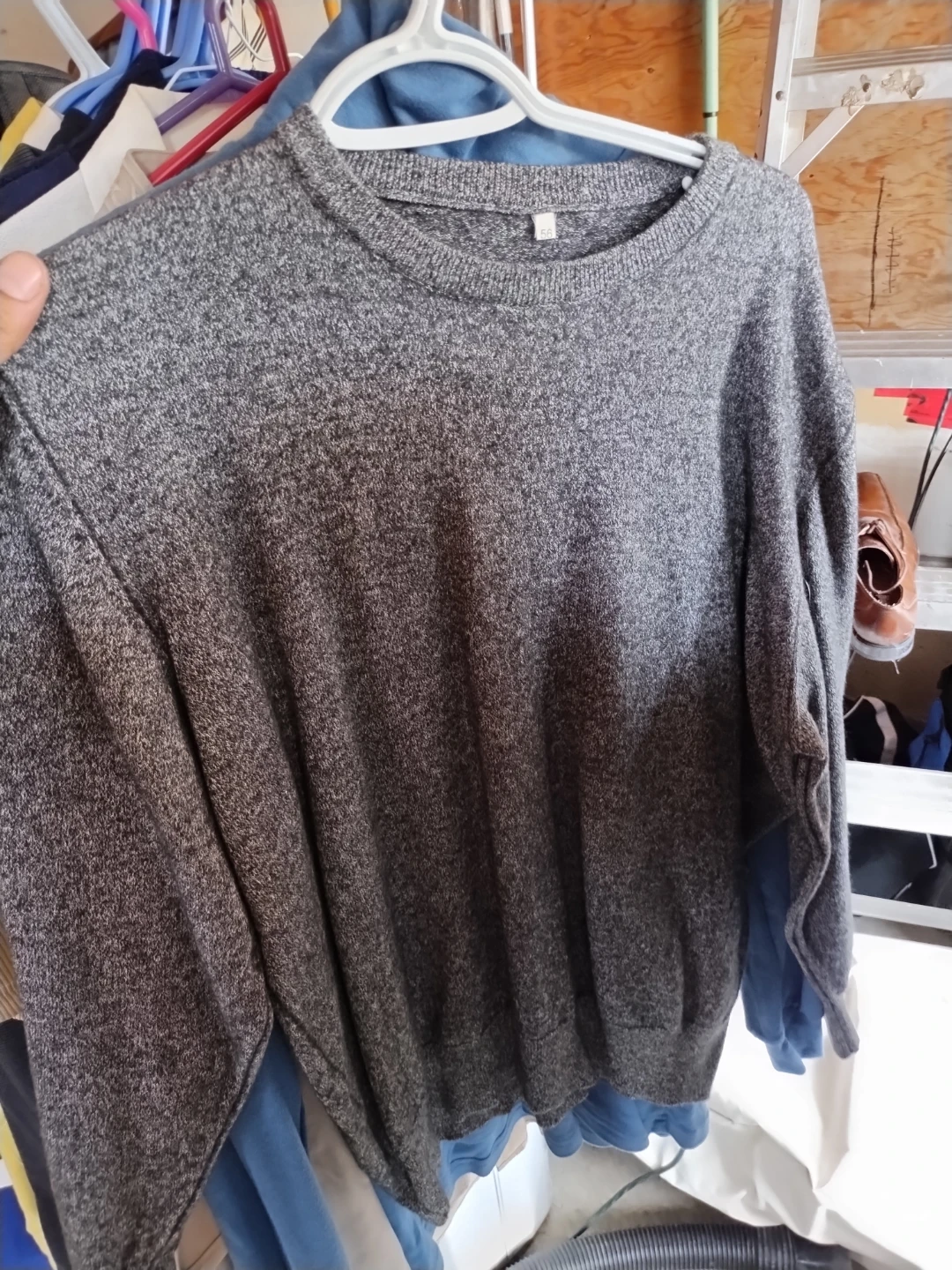 Grey Crewneck Sweater