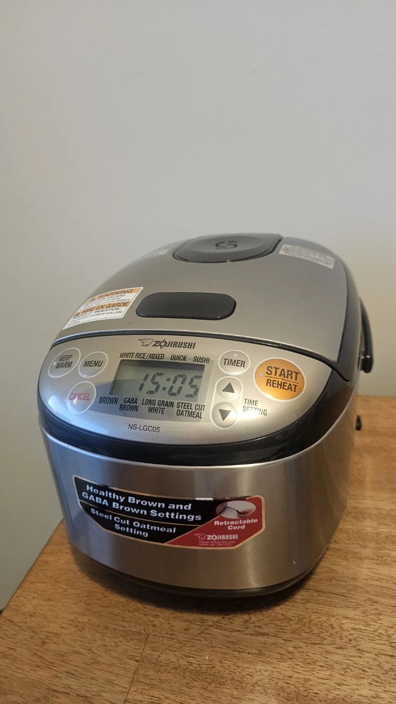 Zojirushi Micom Rice Cooker NS-LGC05 - photo 5