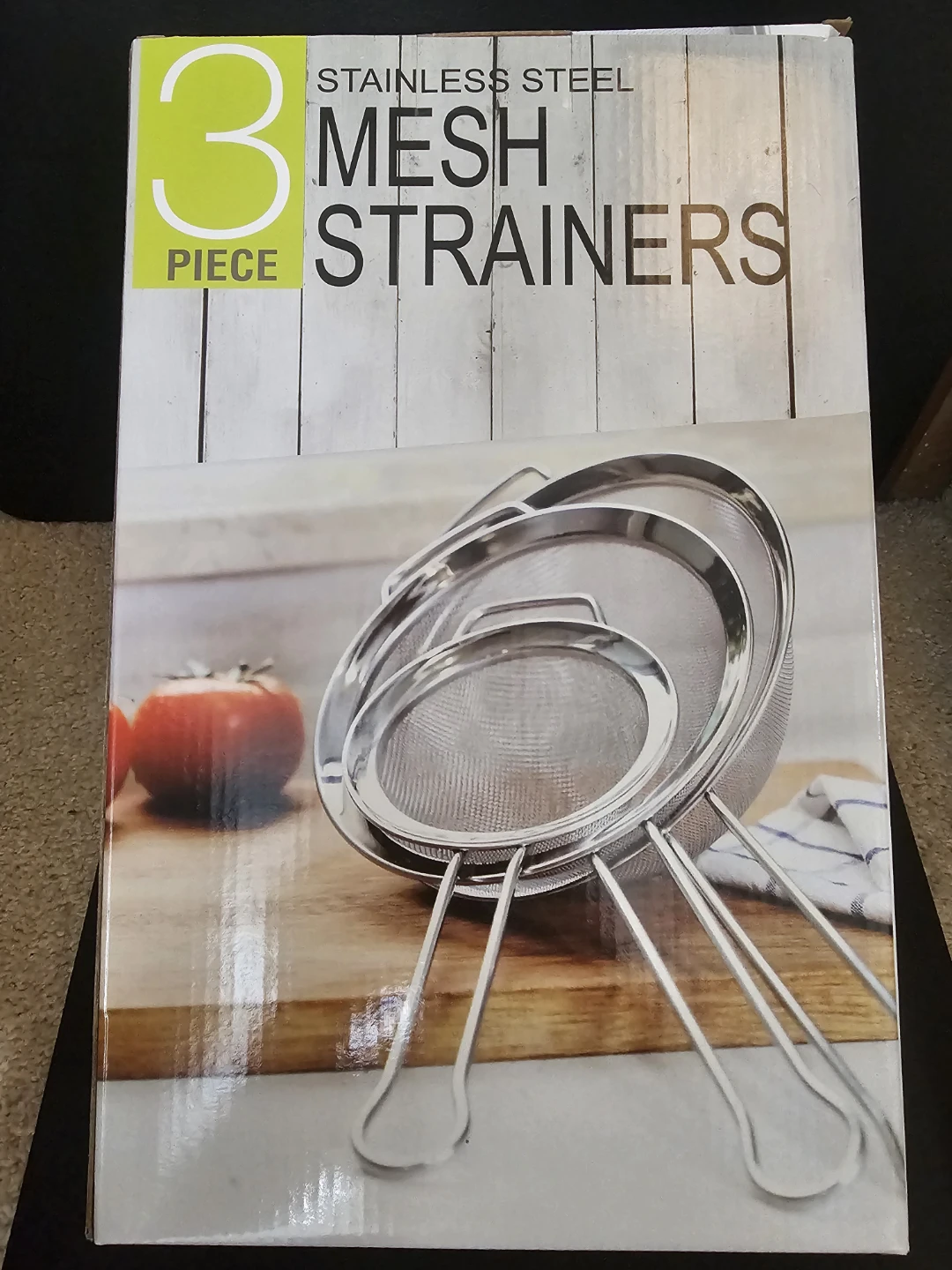 Miu 3 Piece Stainless Steel Strainer Set - photo 5