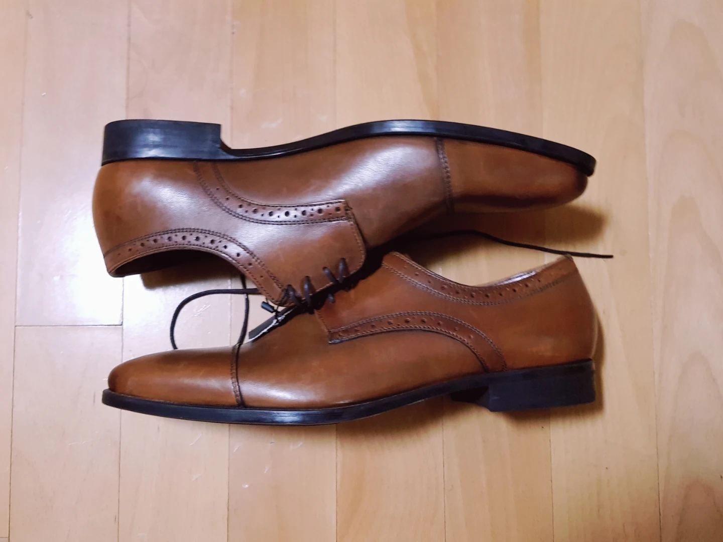 Zara Brown Dress Shoes- Size 10.5
