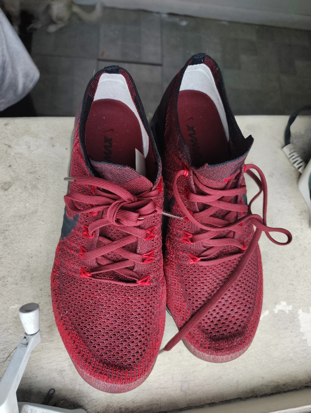 Nike Air VaporMax Flyknit Red