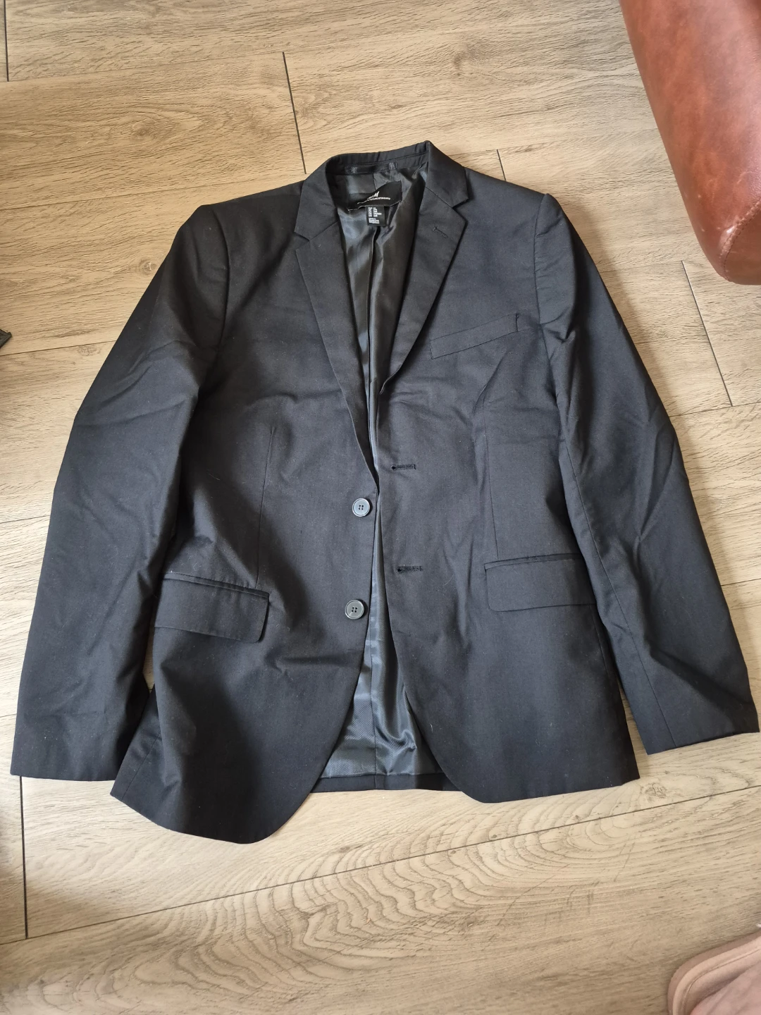 H&M Black Regular Fit Blazer size S