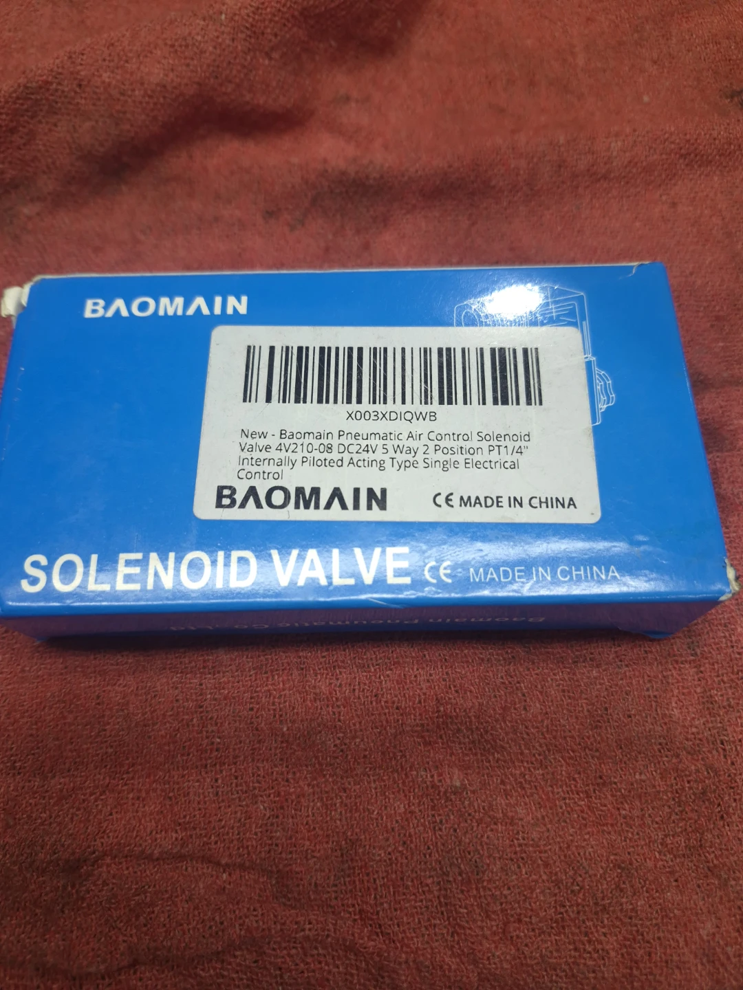 Baomain 4V210-08 Pneumatic Solenoid Valve