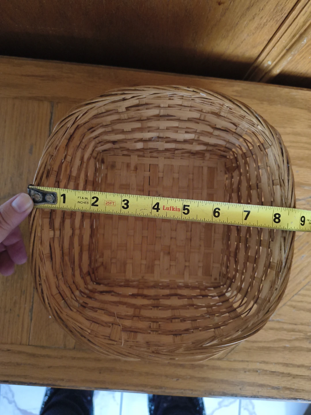 Woven Bamboo Basket - photo 4