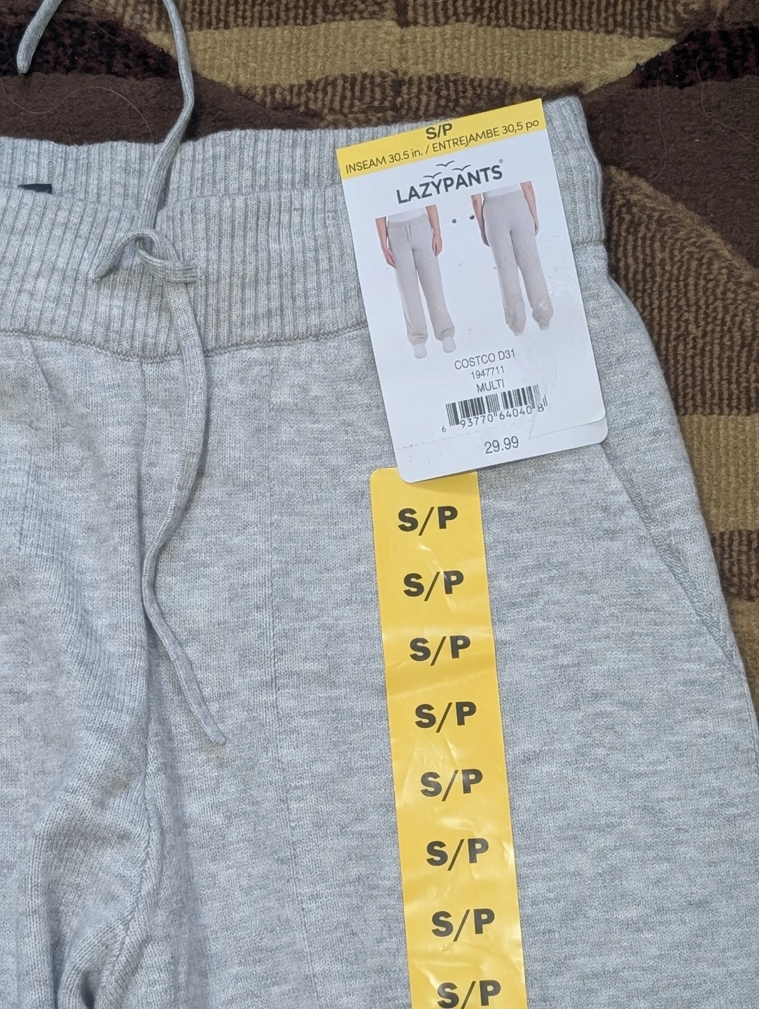 Lazypants Grey Lounge Pants