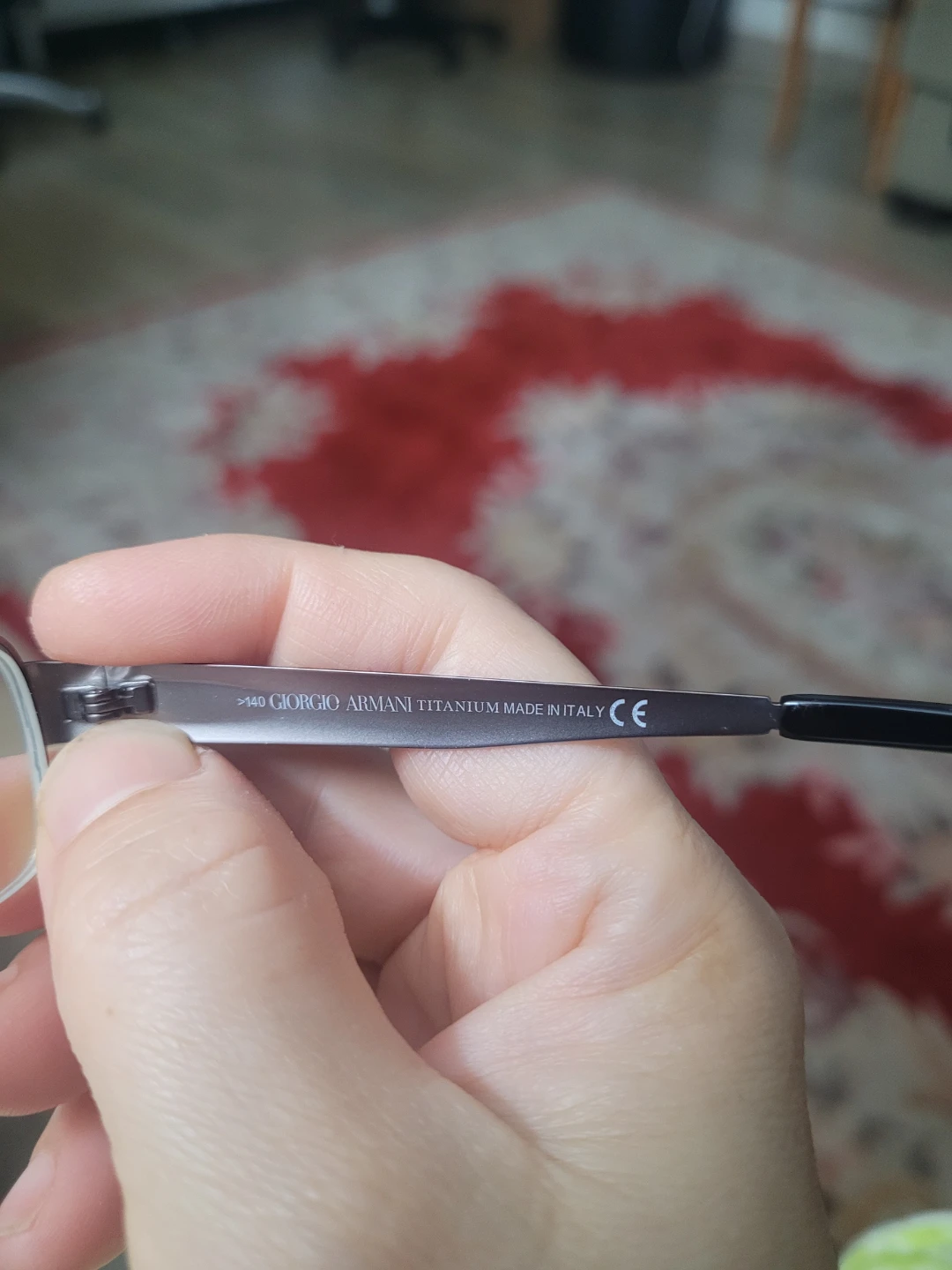 Giorgio Armani GA 469 Titanium Glass frames - photo 5