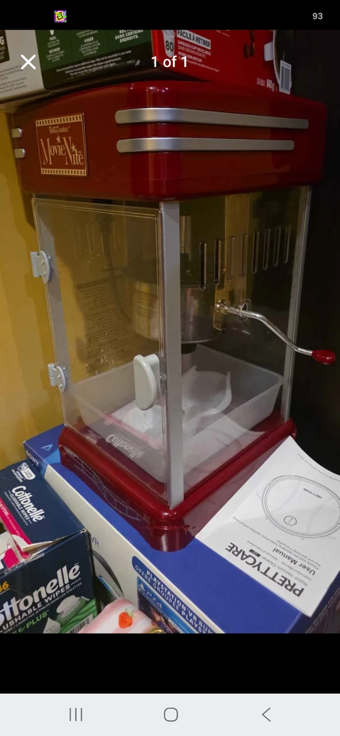 Popcorn maker