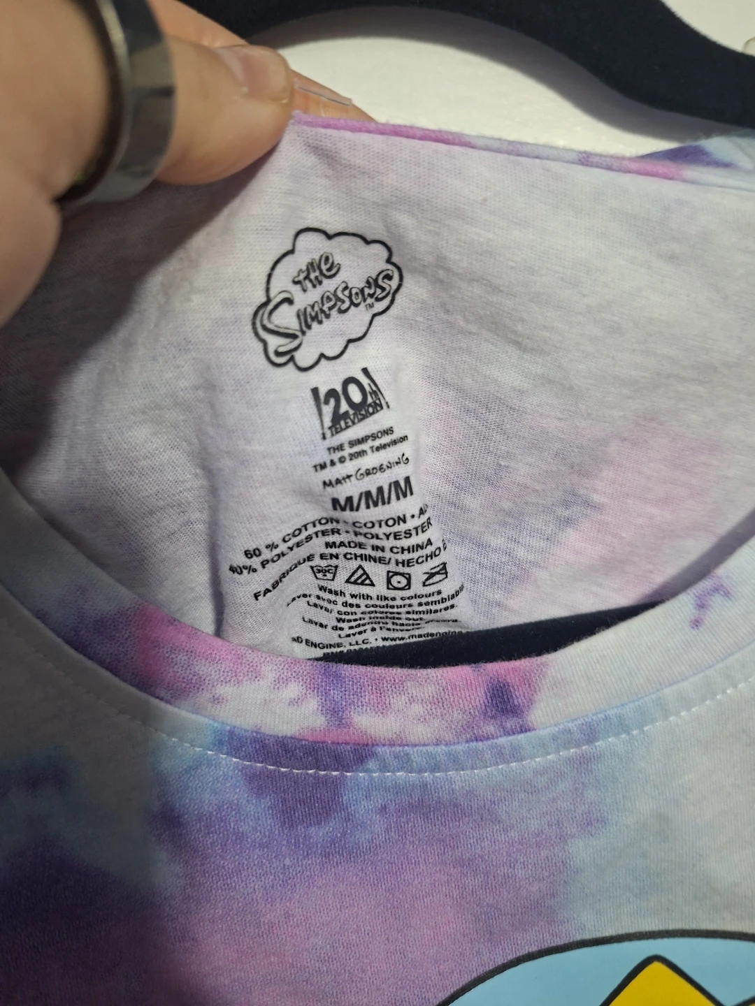 The Simpsons Lisa Simpson Tie-Dye T-Shirt - photo 2