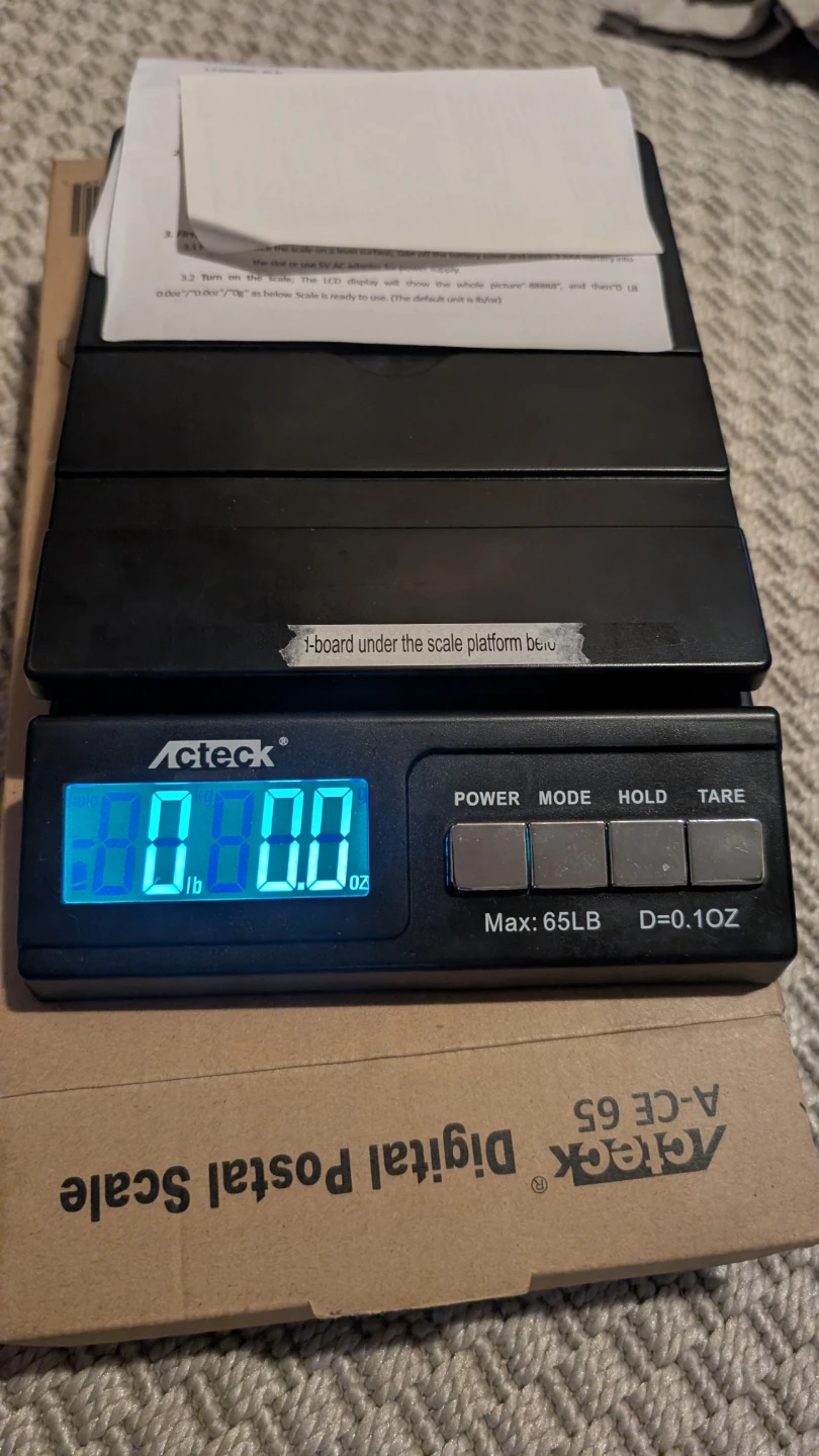Acteck A-CE 65 Digital Postal Scale - photo 2