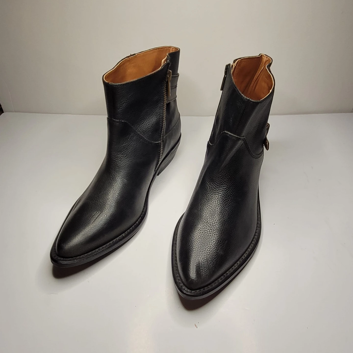Lucky Brand Black Leather Ankle Boots - photo 2