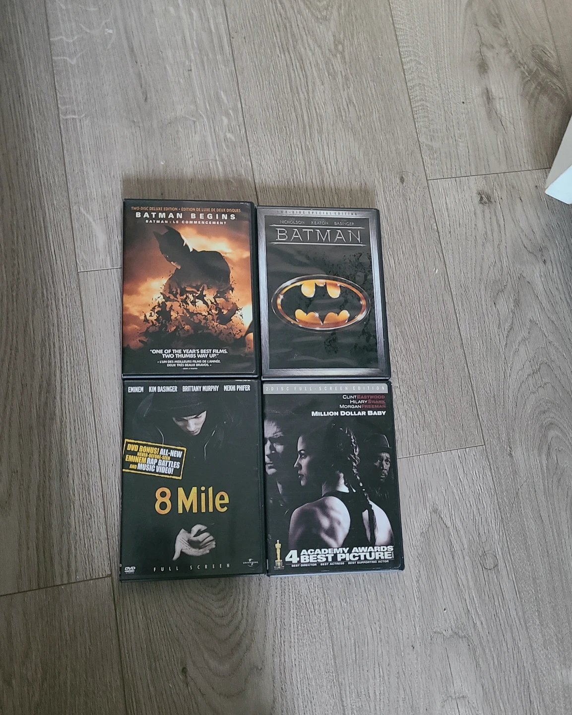 4 Dvds