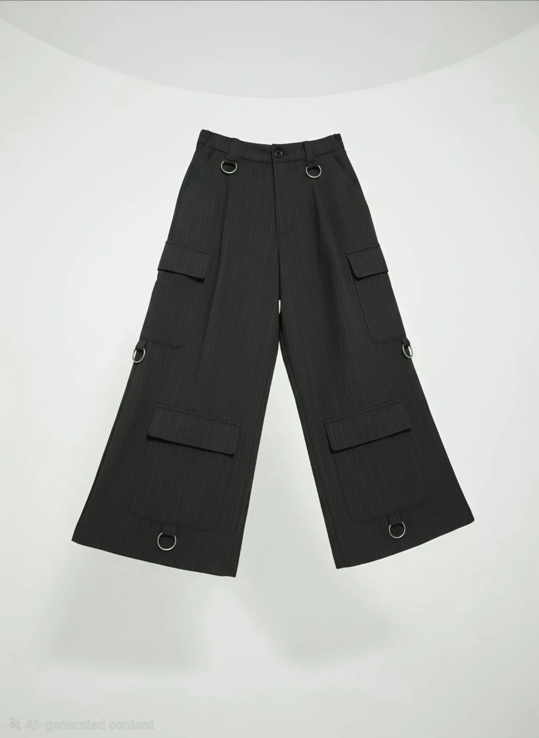 Darker Waves pinstripe cargo pants - photo 2