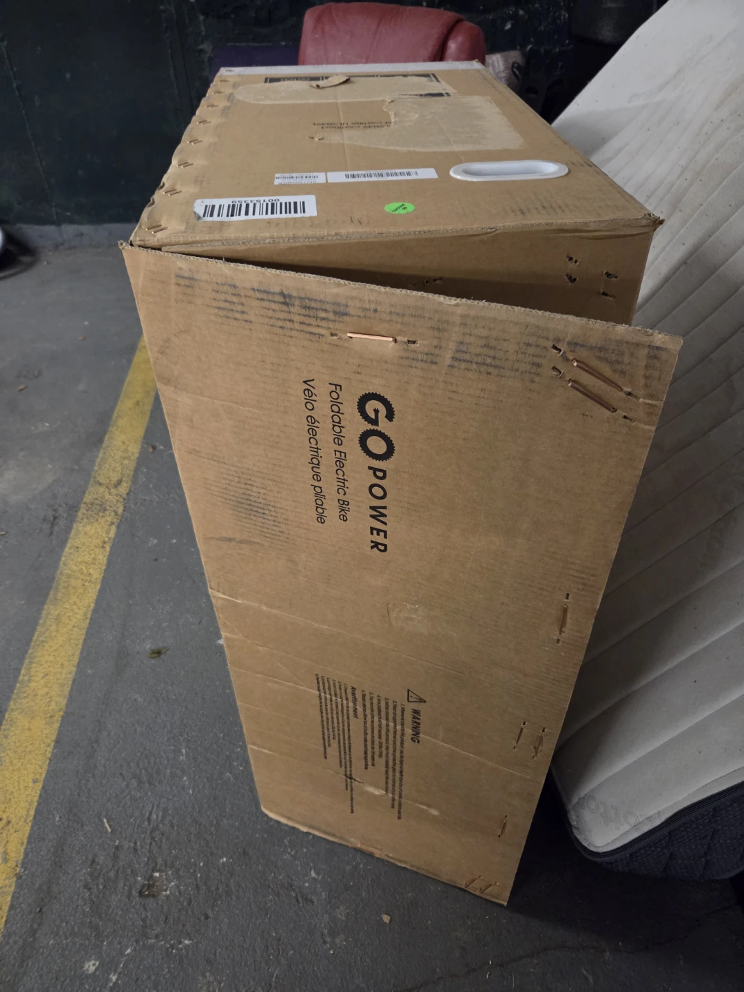 FREE Folding Moving / Bike box + padding - photo 2