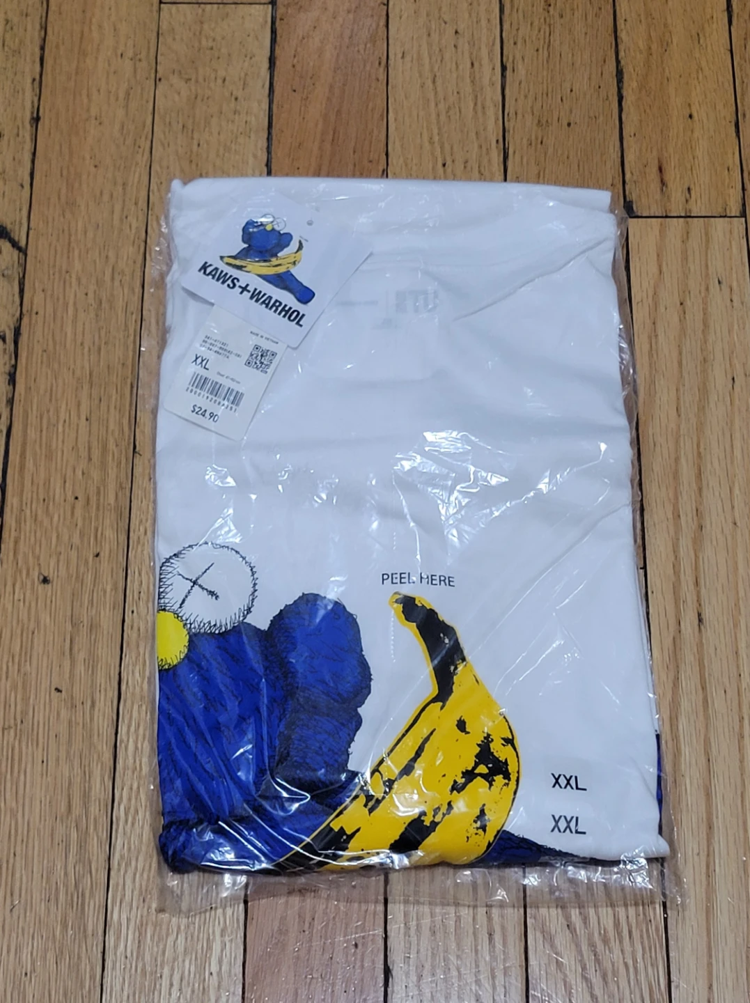 KAWS + Warhol UT T-Shirt White XXL