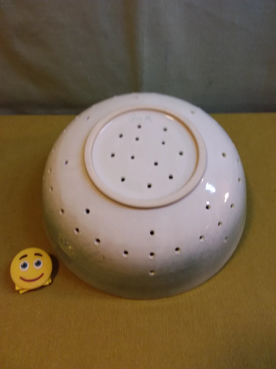 🏈 🍇 🍓 ➡️ Ceramic Berry Colander 🍇 🍓 - photo 3
