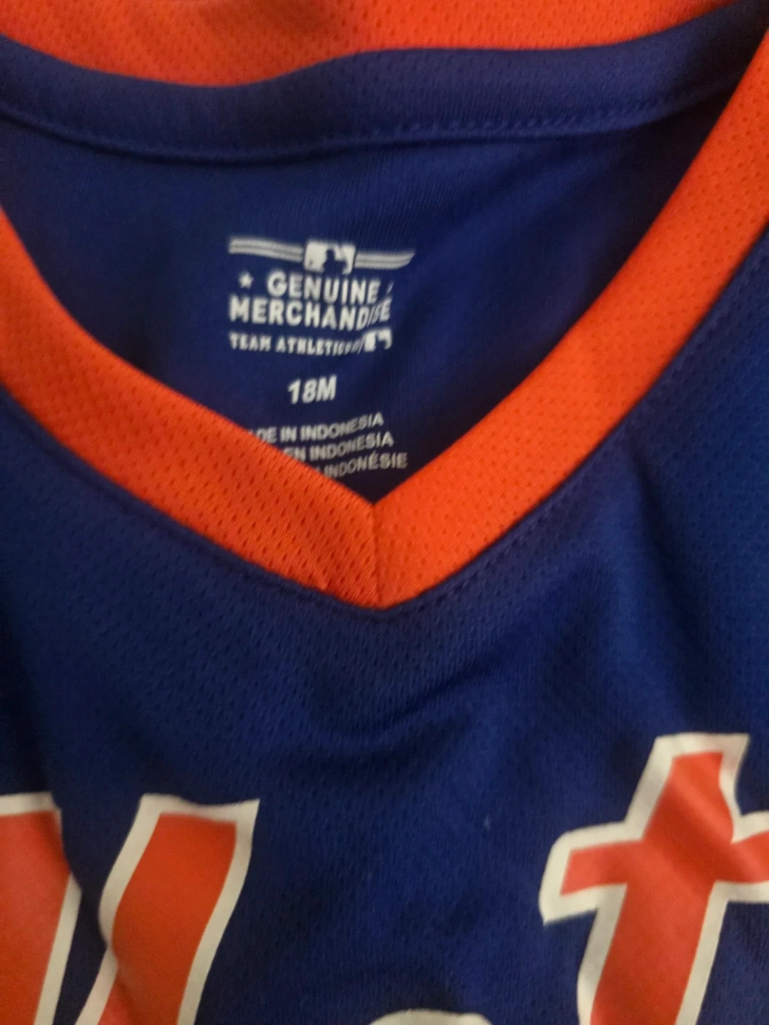 🏈 New York Mets Infant Jersey 18M - photo 2