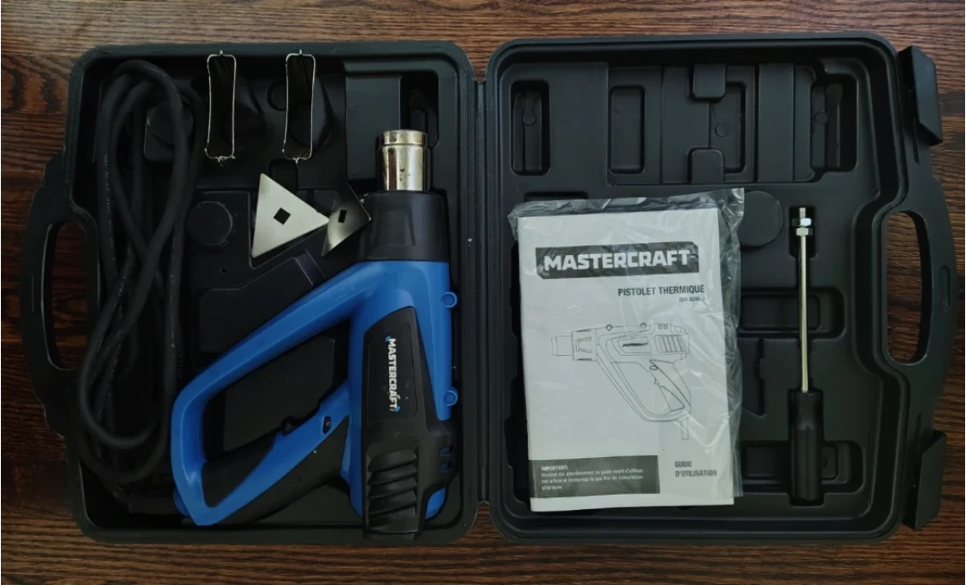Mastercraft 15A Heat Gun with 8 Accessories - photo 4