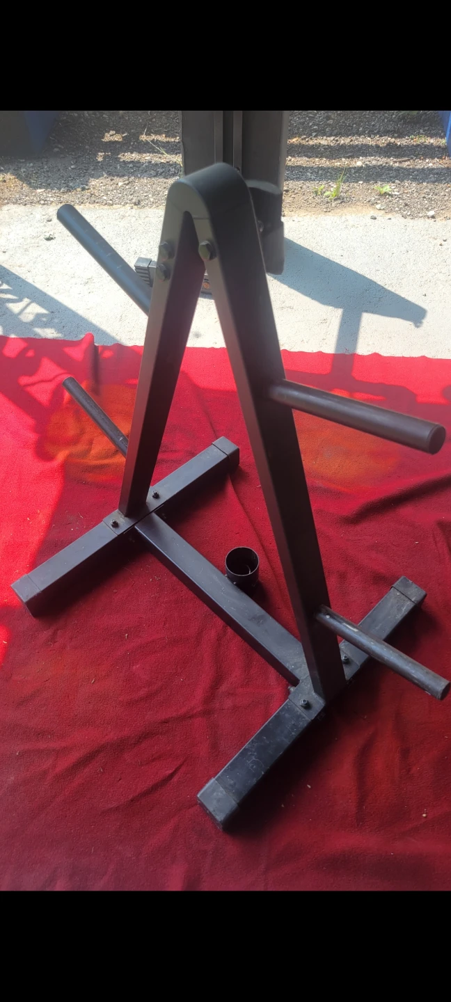 1" HOLE  PLATE TREE 4 HORNS 1 BAR HOLDER - photo 2