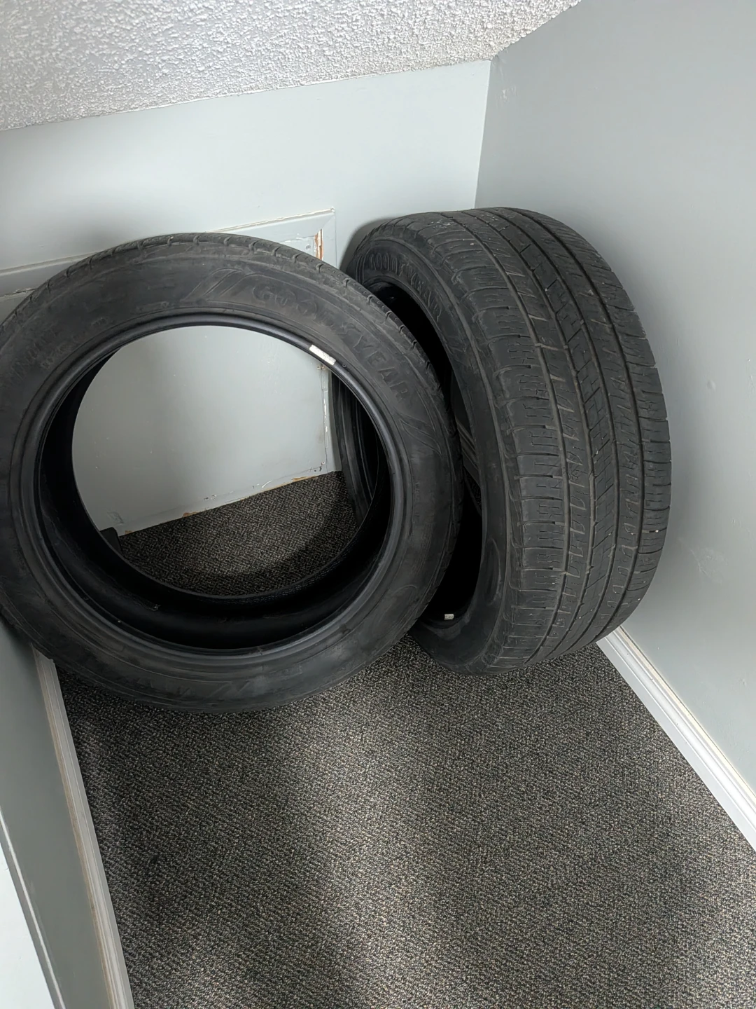 2 Goodyear Tires 245/50R20