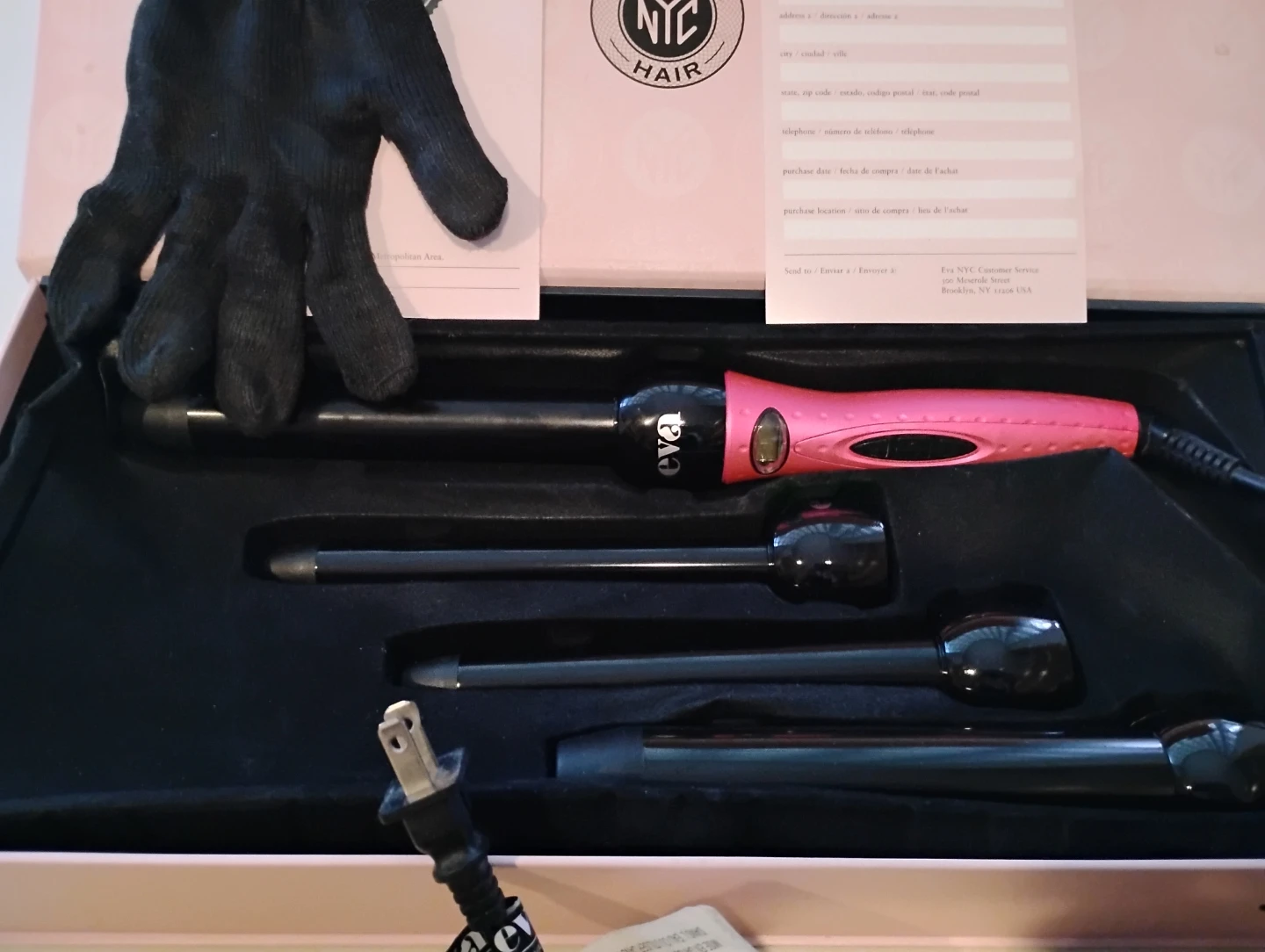 Eva NYC 4P Interchangeable Barrel Curler - photo 2