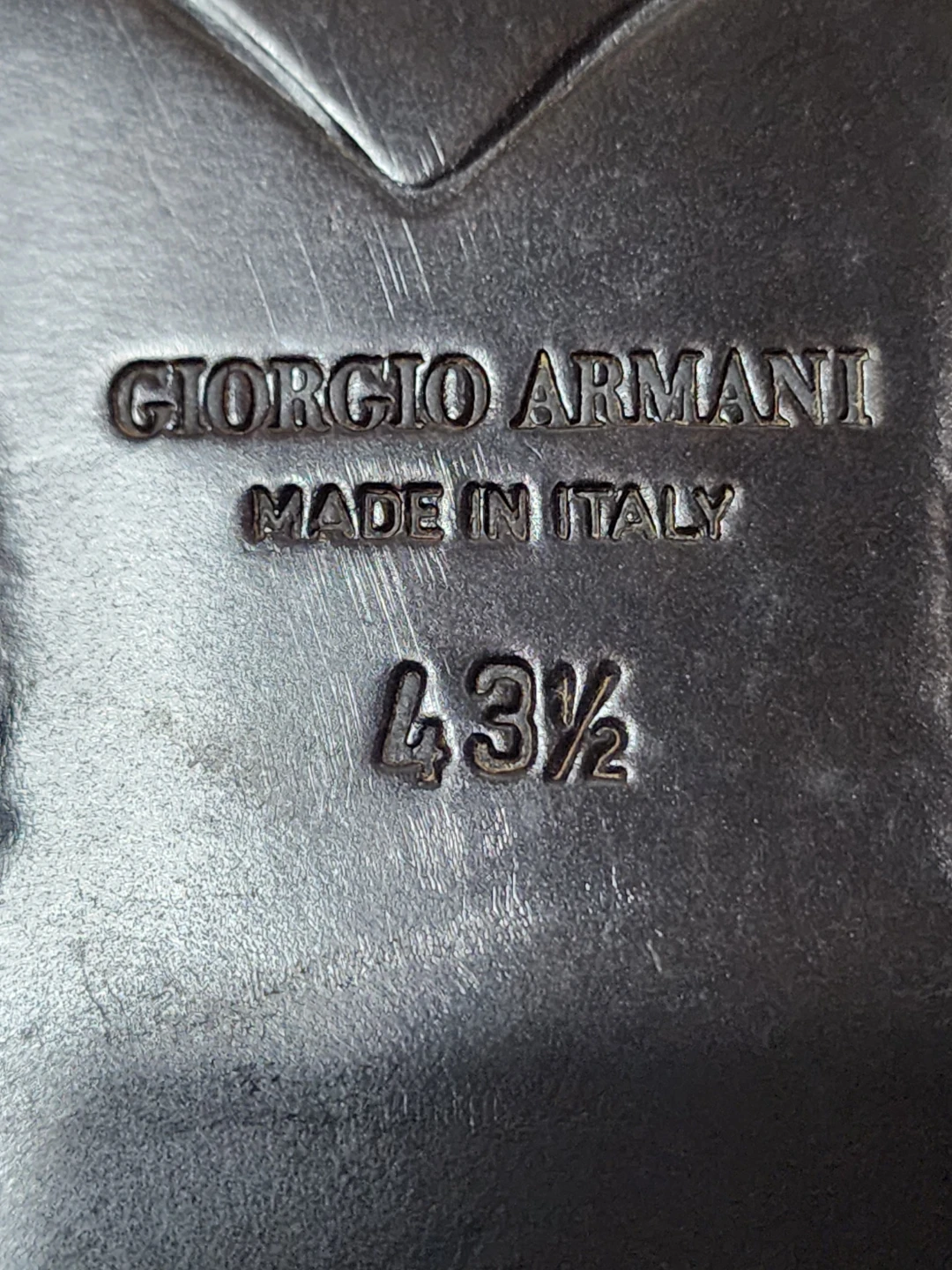 Authenic Giorgio Armani Crocodile Leather Dress Shoes - photo 5
