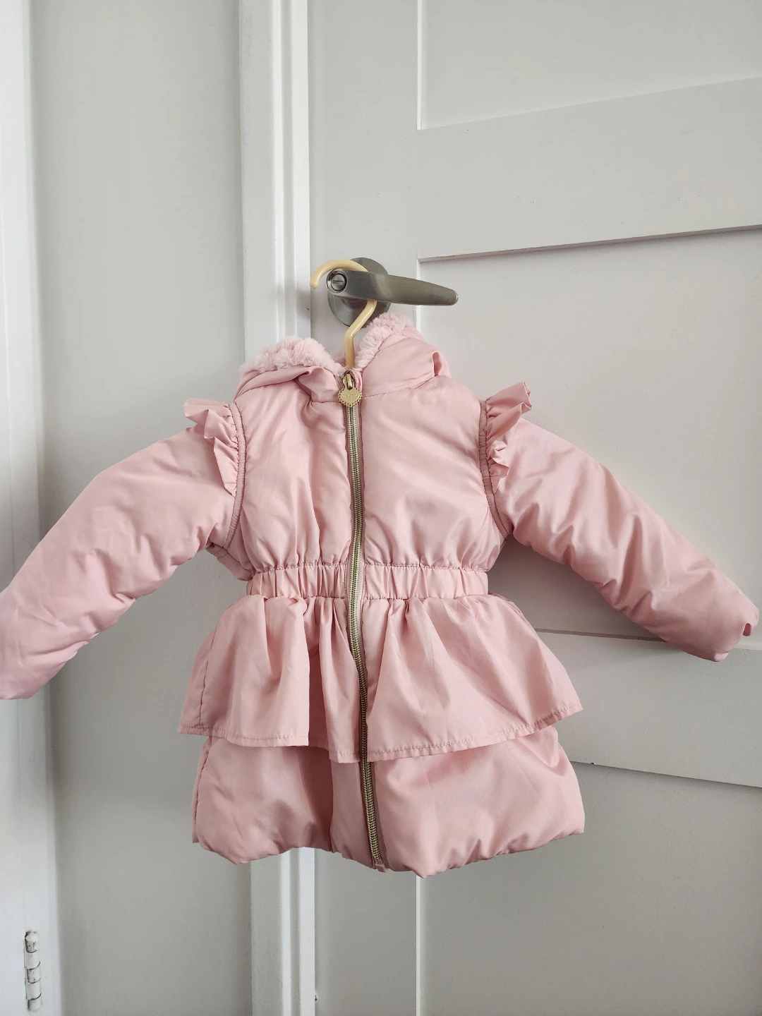 12 M- Pink Baby Jacket - photo 3