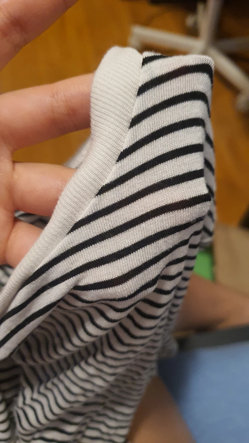 Ardene Striped Knot-Front T-Shirt - photo 3